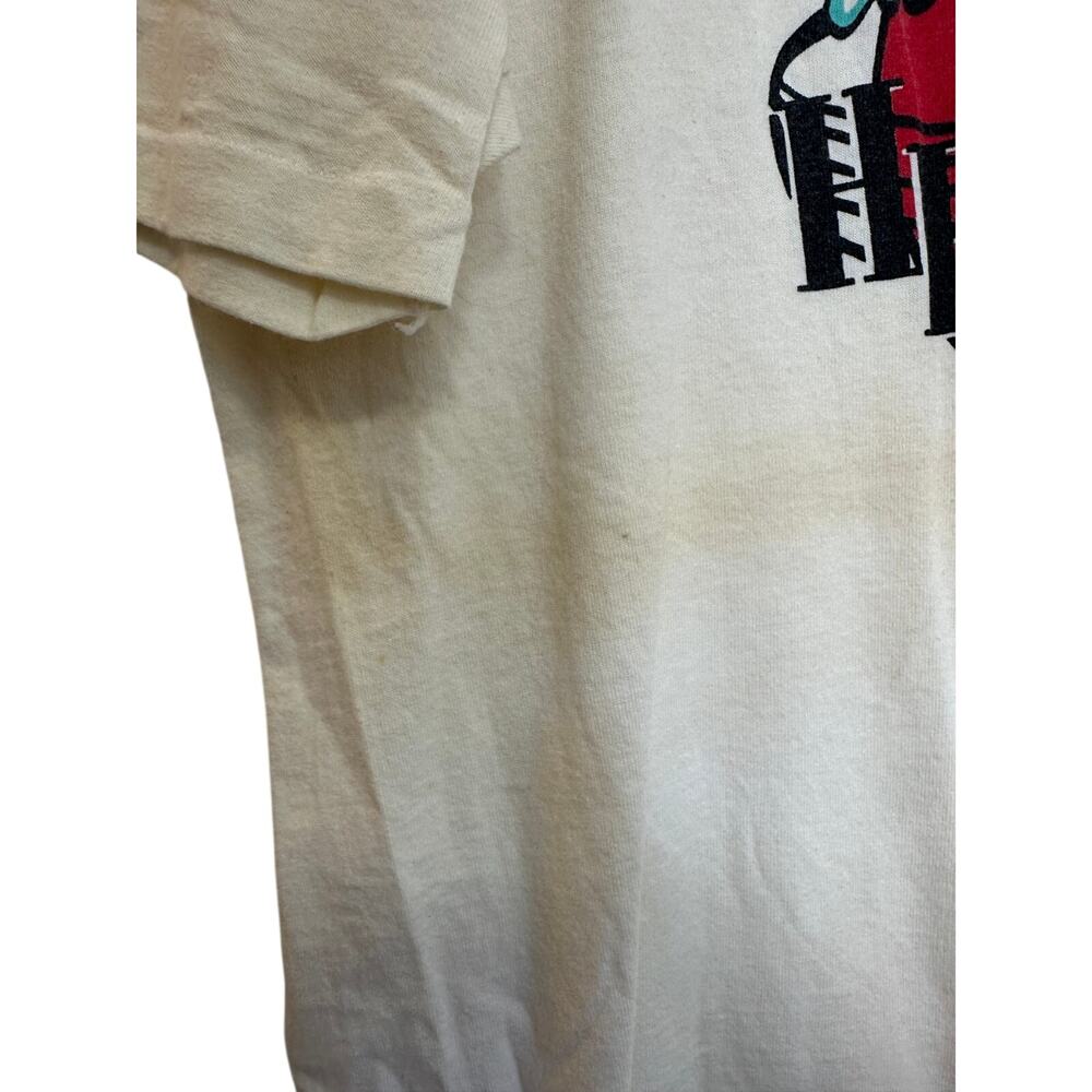 Vtg 1991 The Five Heartbeats Movie Promo T Shirt USA L Single Stitch - Picture 5 of 10